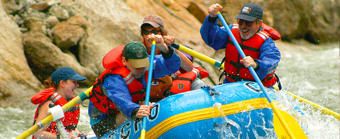 Ghost Mountain Ranch white water rafting